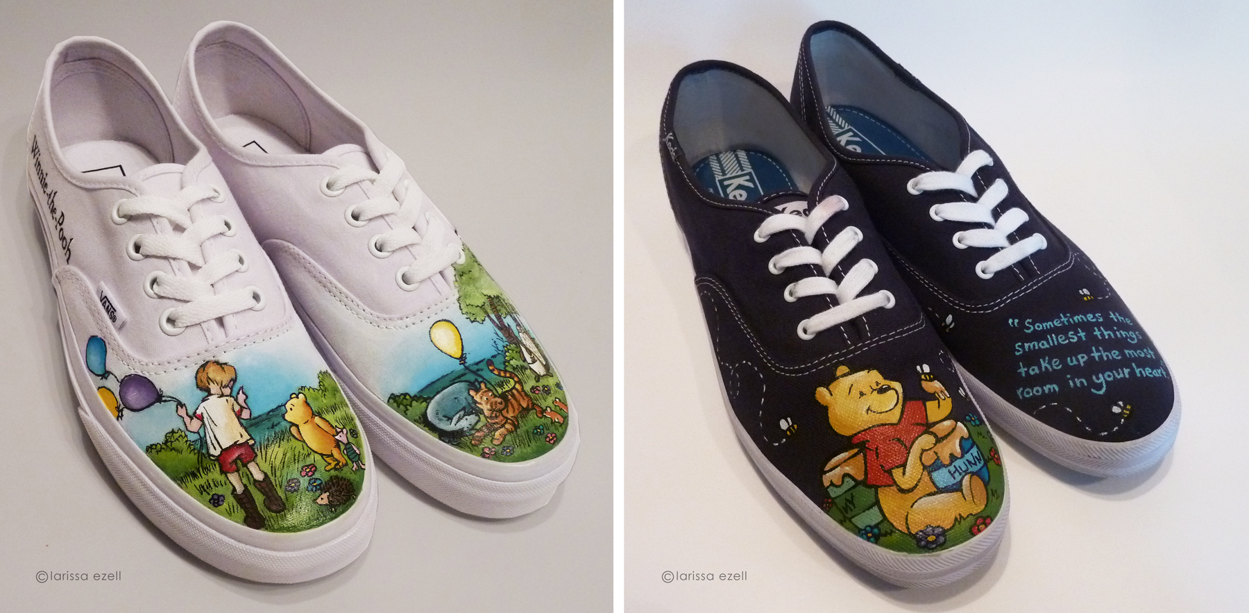 Two Pooh Shoes By Larissa